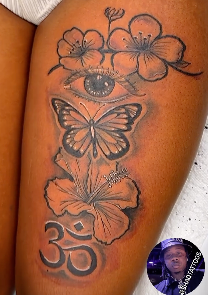 Medium Tattoo  (5-7 inches or flashcard size) *THIS IS A DEPOSIT*