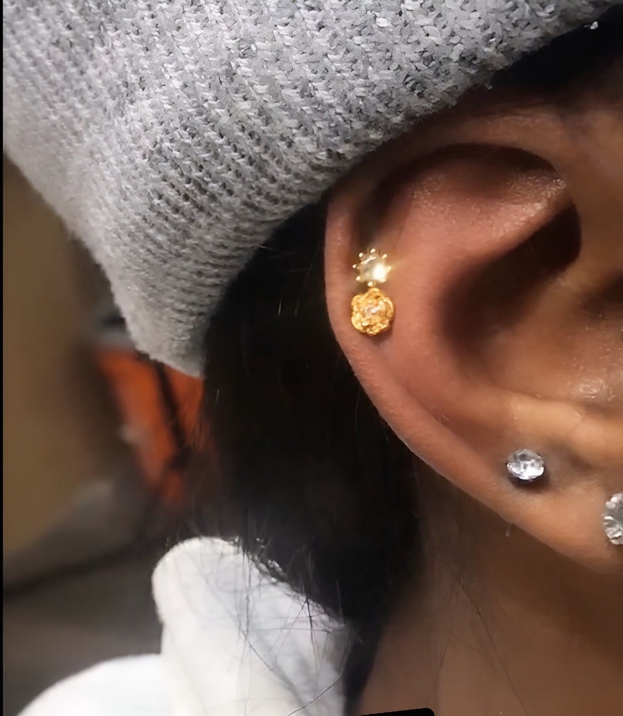 Piercings (Basic, Facial, and Dermals)